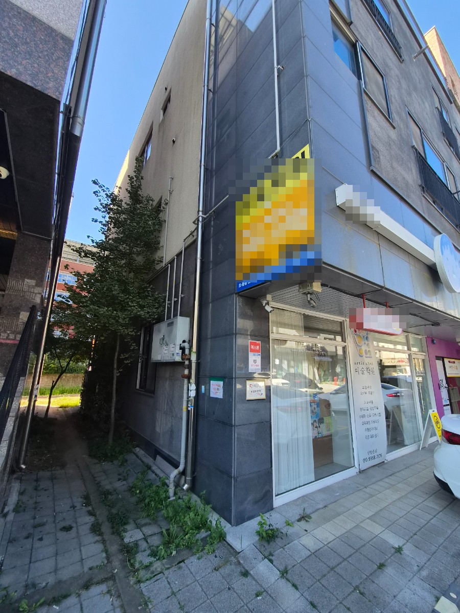 인천 수학 교습소 철거 전 내부 모습